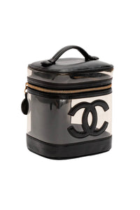 Vintage 94-96 Vanity Leather PVC Case Crossbody Bag