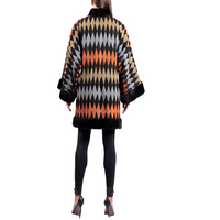Christian Dior Vintage Manteau Harlequin Fur Coat