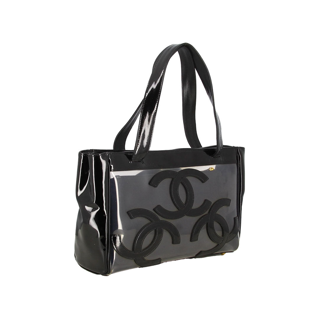 Chanel Vintage PVC Tote Bag