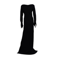Vintage Long Side Slit Dress
