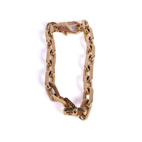 Louis Vuitton Vintage Edge Necklace MM Gold