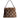 Light Brown Lapin Fur With Black Hardware Handbag