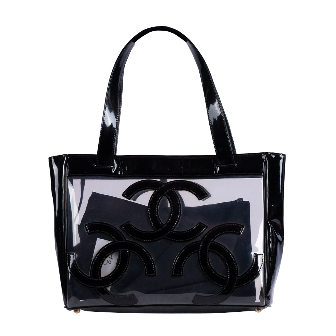Chanel Vintage PVC Tote Bag