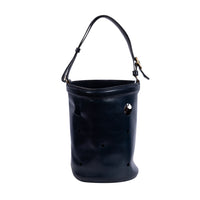 Hermès Vintage Mangeoire Midnight Blue Leather 1950