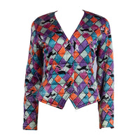 Yves Saint Laurent Vintage Arlequin Puffer Jacket