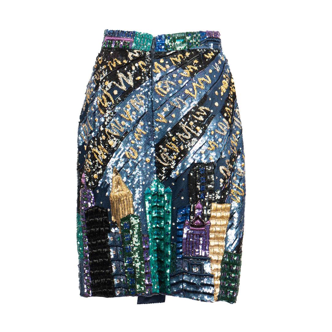 Vintage Sequin Skirt