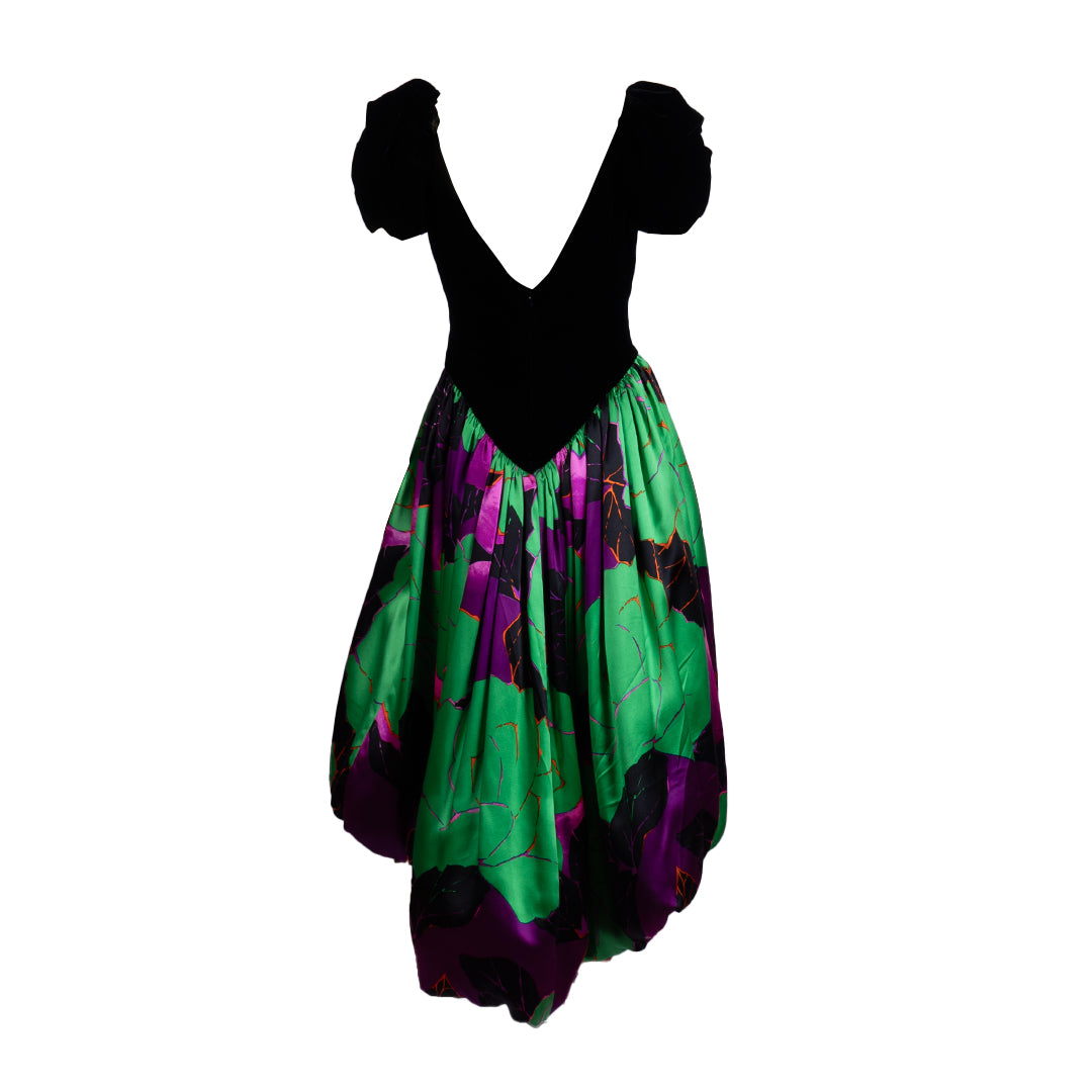 Vintage Floral Dress