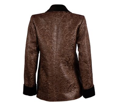 Brown Brocade Jacket