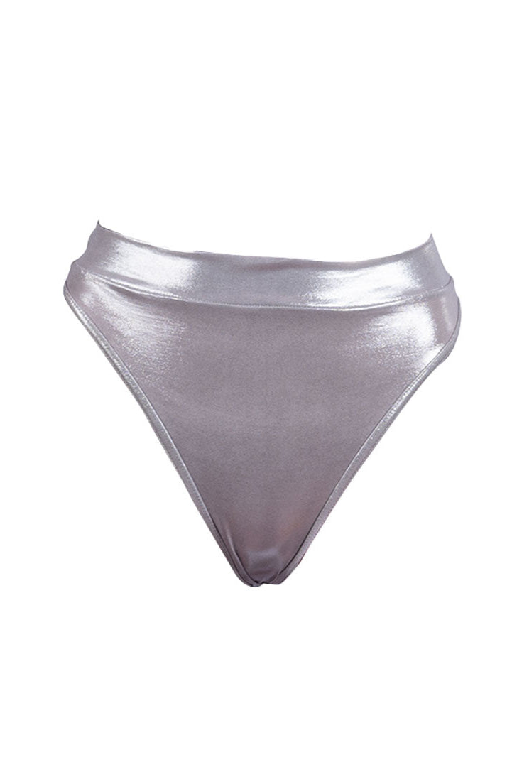 Clara Metallic Bikini Bottoms