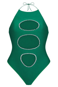 Gem Cut Out Maillot