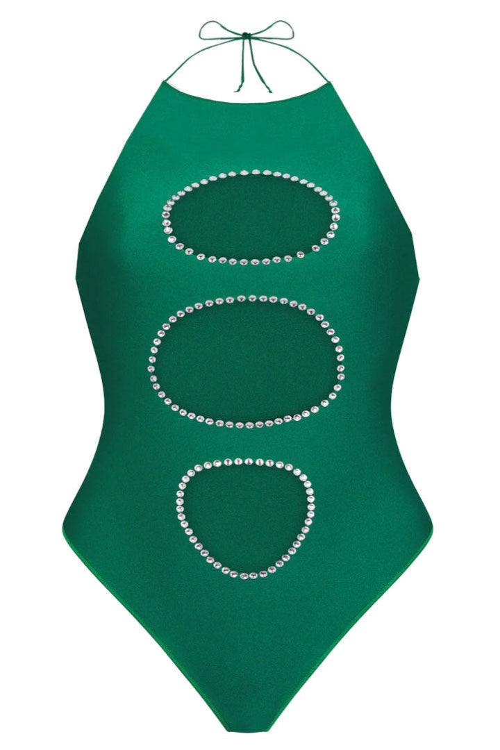 Gem Cut Out Maillot