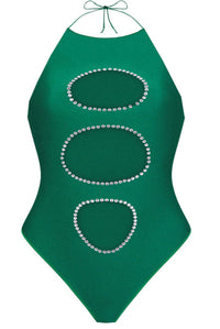 Gem Cut Out Maillot