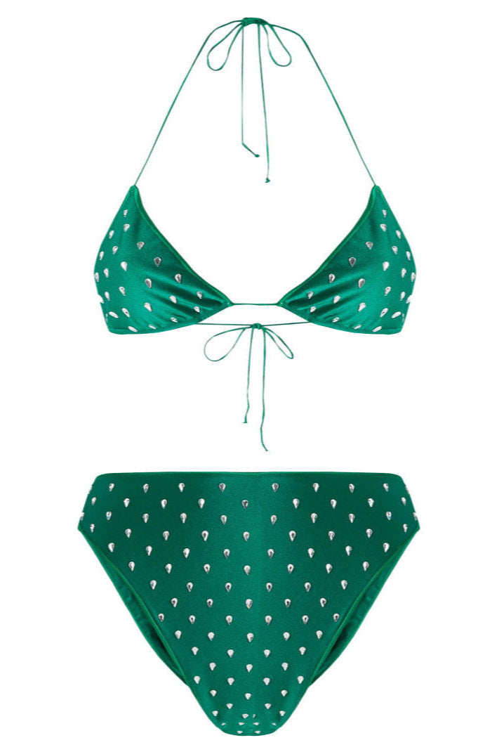 Gem Two Piece High Waisted