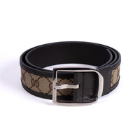 Gucci (NEW) Canvas/Leather Belt