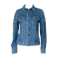 Vintage Handmade Customized Denim Jacket
