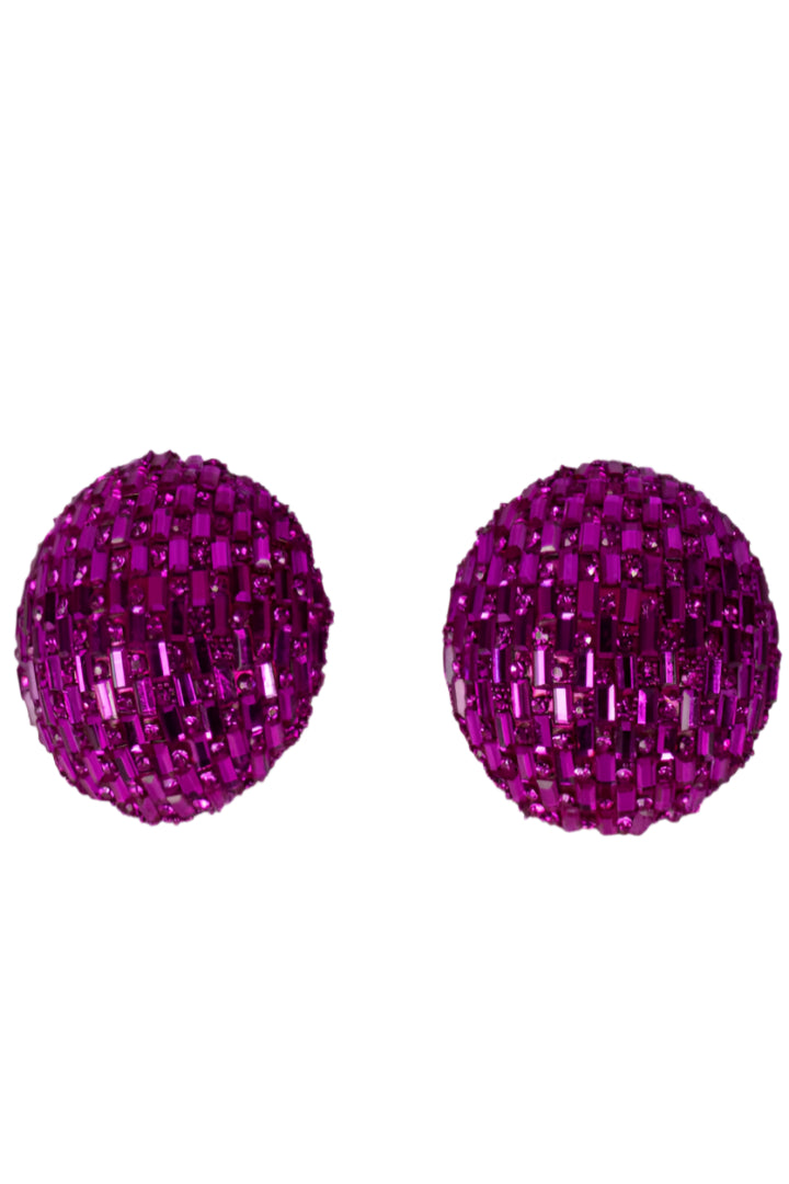 Round Studded Earrings