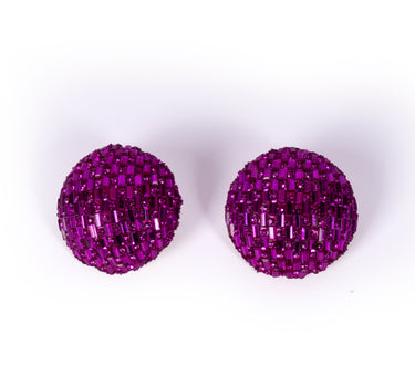 Round Studded Earrings
