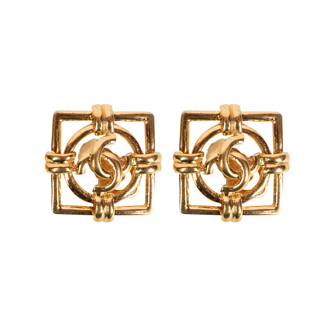 Vintage Golden Earrings