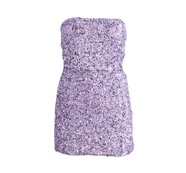 Heather Sequin Dress Lilac