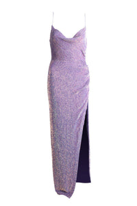 Katya Sequin Dress Lavender
