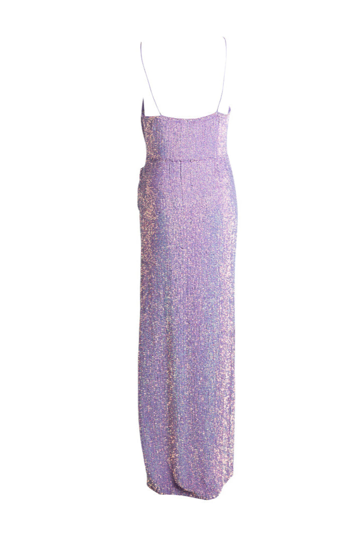 Katya Sequin Dress Purple