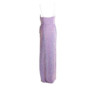 Katya Sequin Dress Purple