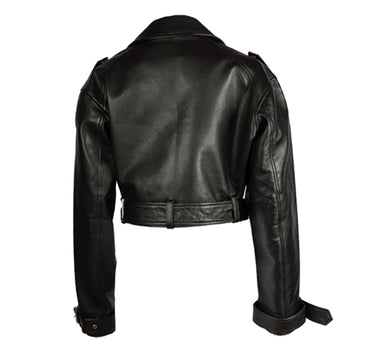 Victoria Leather Jacket Black