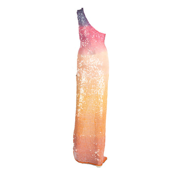 Candice Crochet Dress Ombre
