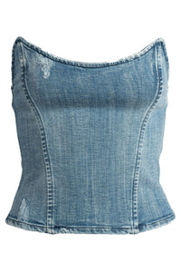 Allie Denim Top