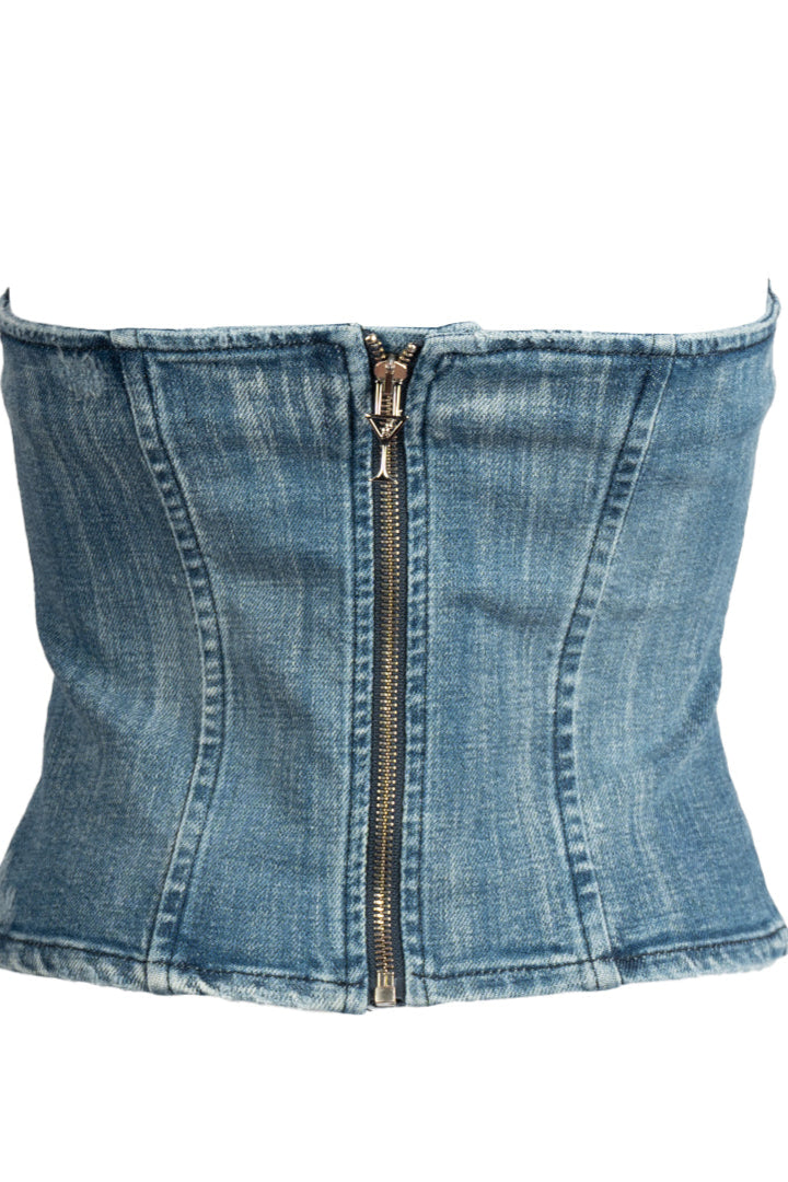 Allie Denim Top