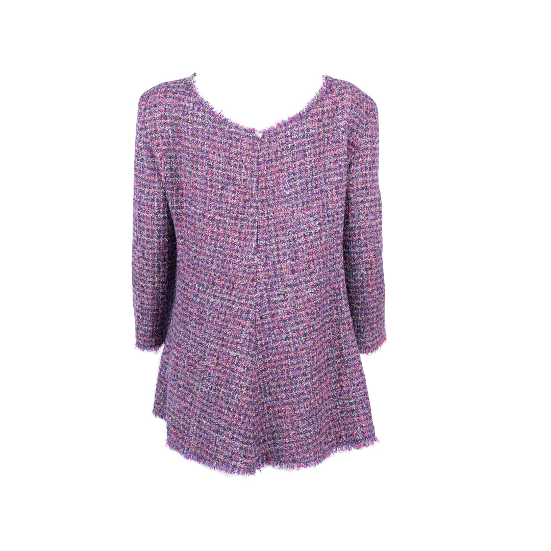Chanel Vintage Tweed Top