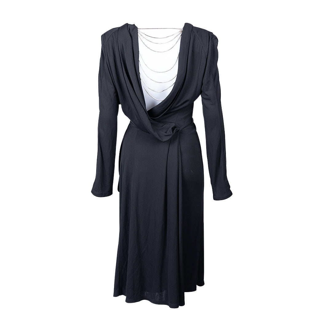 Mugler Vintage Cocktail Chain Dress