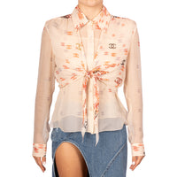Chanel Vintage Silk Shirt