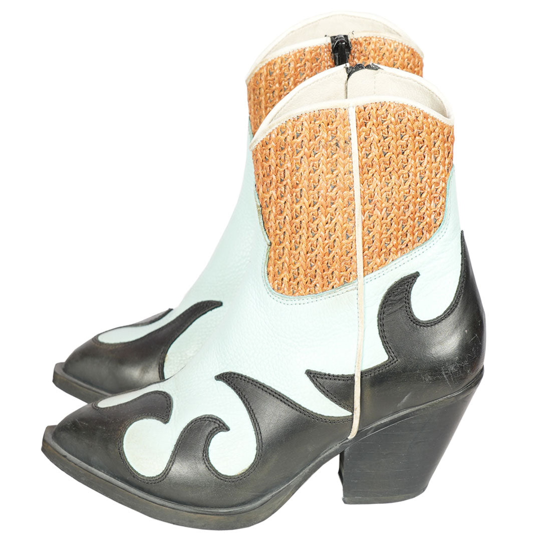 Makris Leather Cowboy Boots