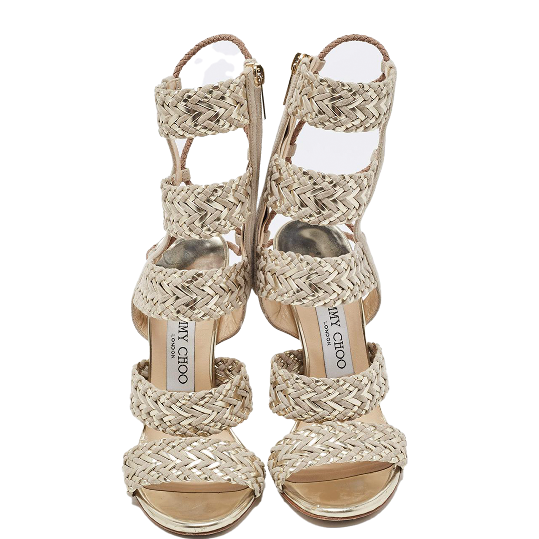 Metallic Sandals