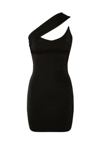 Draped Tube Dress