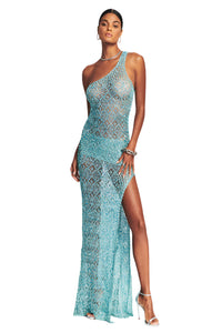 Askala Sequin Crochet Dress (Floor Sample)