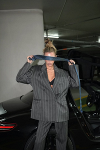 Vintage Pinstripe Trouser Suit