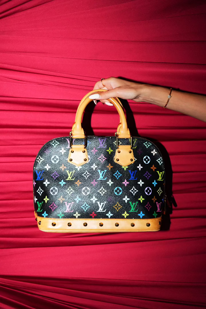 Louis Vuitton Vintage Alma Leather