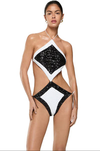 Paillettes Bicolor Maillot