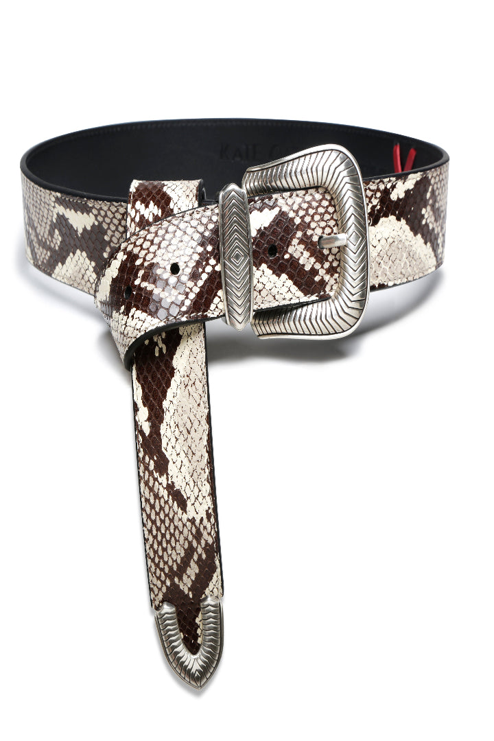 Tex Mex Printed Leather Belt
