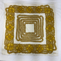 CHANEL Vintage Scarf Chain Motif