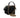 Black Nylon Grosgain Clutch Chain Circa 2021 Handbag