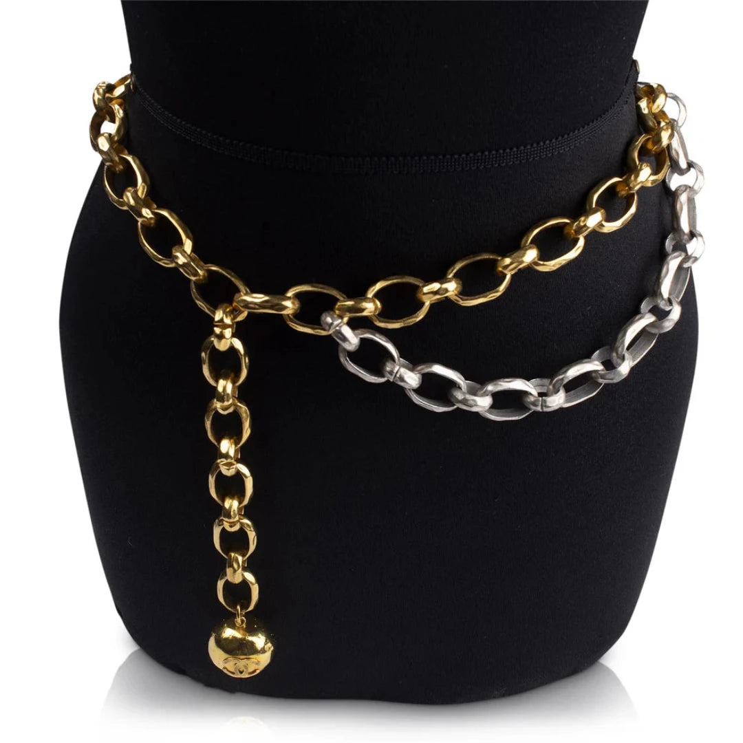 Chanel Vintage Runway Chain Belt