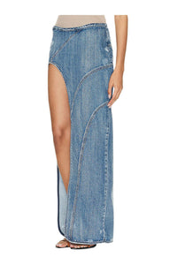 Mecha Denim Skirt