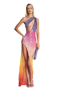 Candice Crochet Dress Ombre (Floor Sample)