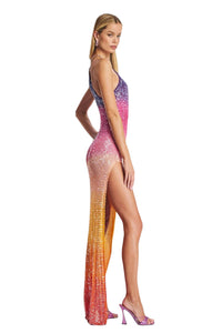 Candice Crochet Dress Ombre (Floor Sample)