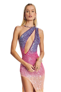 Candice Crochet Dress Ombre (Floor Sample)