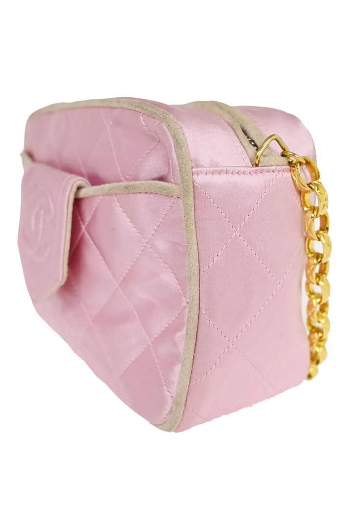 CC Mini Matelasse Tassel Chain Shoulder Bag