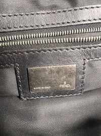 Fendi Vintage Zucca Zebra Diablo Bag